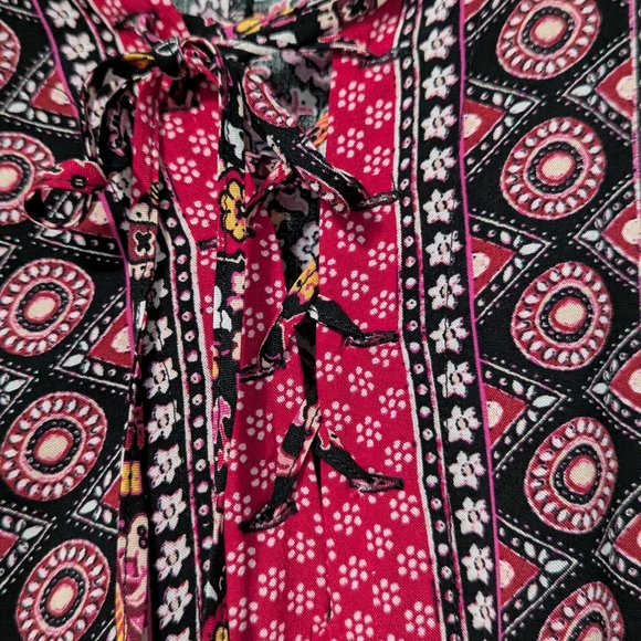 Lane Bryant Floral Boho Midi Dress Size 20 with Pockets! - Picture 5 of 7